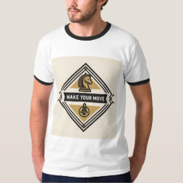 Camiseta Haz Tu Movimiento – Diseño de Pieza de Ajedrez