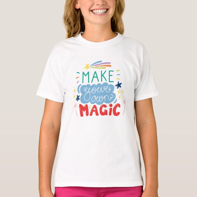 Camiseta Haz tu propia magia (Anverso)
