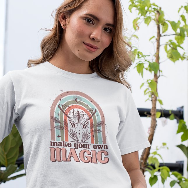 Camiseta Haz tu propio arcoiris mágico (Subido por el creador)