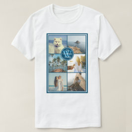 Camiseta Haz tu propio Collage de fotos de verano de Instag