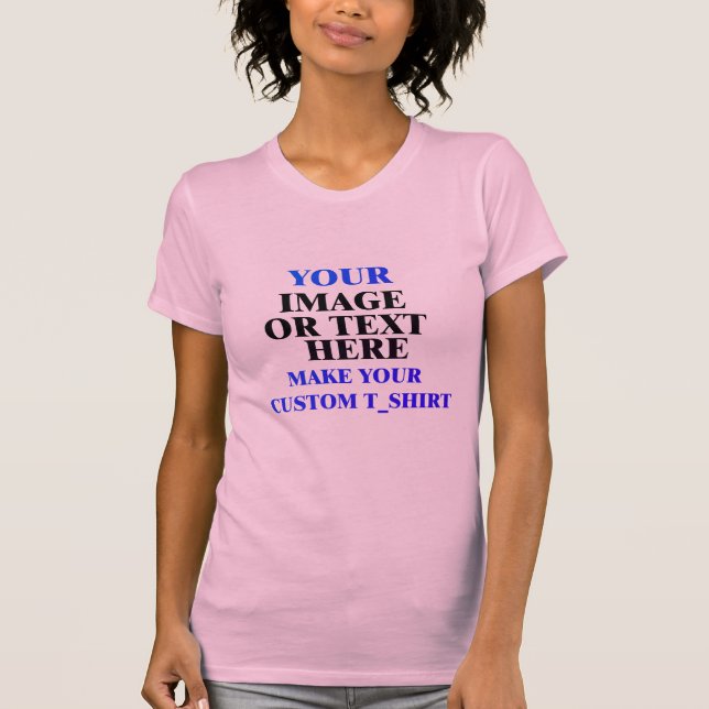 Camiseta Haz tu propio regalo PersonalizadoMujeres Novia No (Anverso)