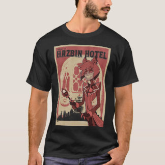Camiseta Hazbin Hotel Alastor Estilo Retro