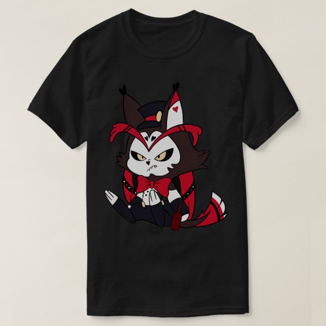 Camiseta Hazbin Hotel husk (Diseño del anverso)