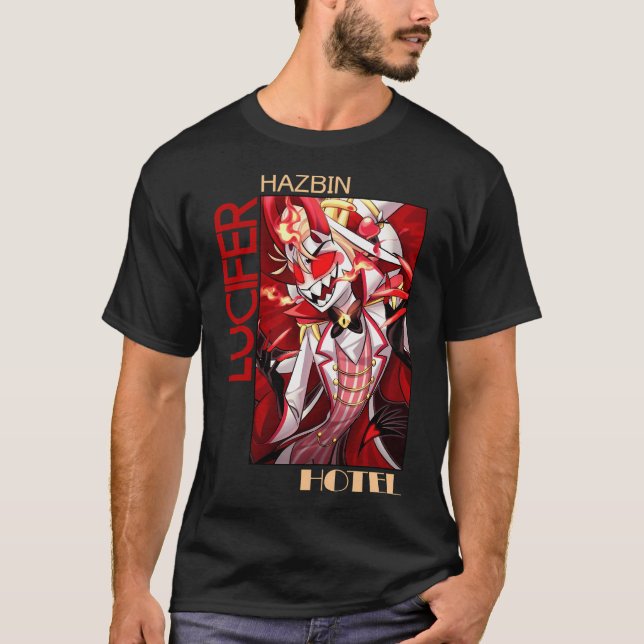 Camiseta Hazbin Hotel Lucifer (Anverso)