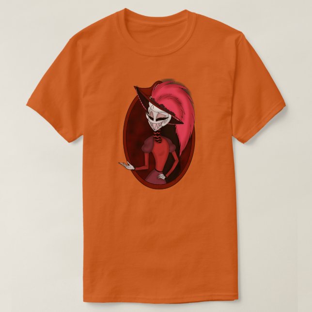 Camiseta Hazbin Hotel Rosie Portrait (Diseño del anverso)