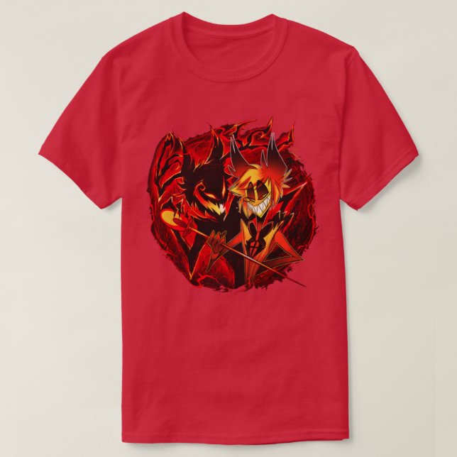Camiseta Hazbin Hotel vivziepop un último y su sombra (Diseño del anverso)
