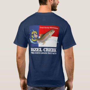 Camiseta Hazel Creek (aguas de trucha Premier)