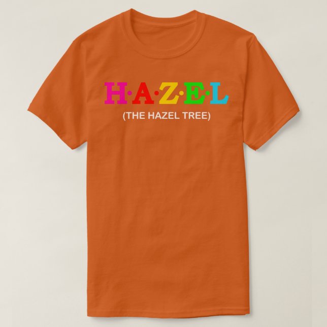Camiseta Hazel El Árbol Hazel (Diseño del anverso)