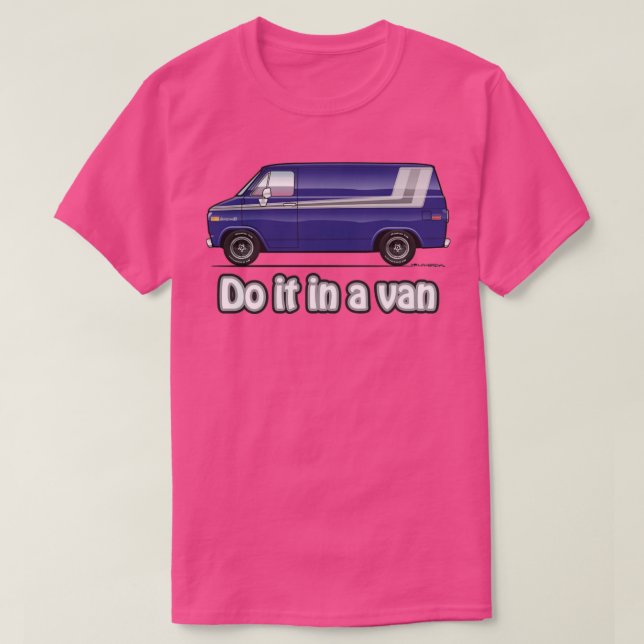 Camiseta Hazlo en una camioneta (Diseño del anverso)
