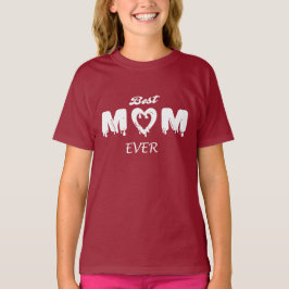 Camiseta Hazlo personal: la mejor mamá de todos los tiempos