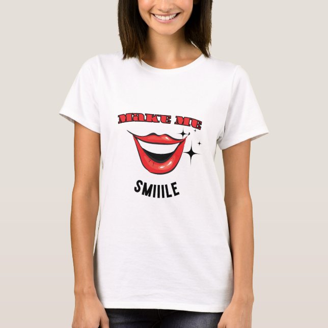 Camiseta Hazme sonriente (Anverso)
