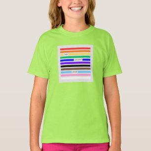Camiseta Hazte Orgulloso Edición de Lluvia de Colores Orgul
