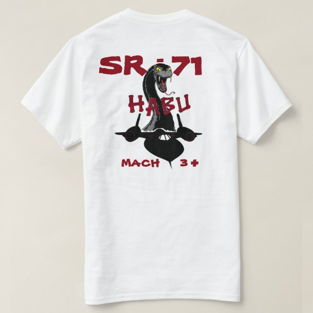 CAMISETA HB HABU SR-71 (Reverso del diseño)