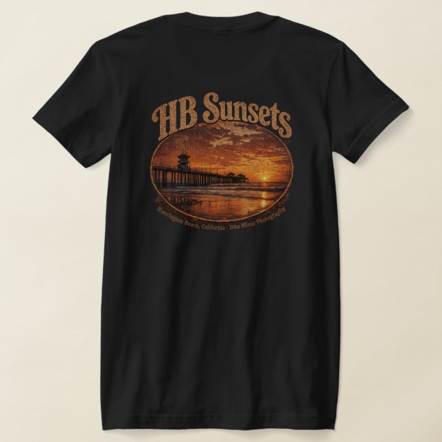 Camiseta HB Sunsets (Mujer) (Distribución Reverso )