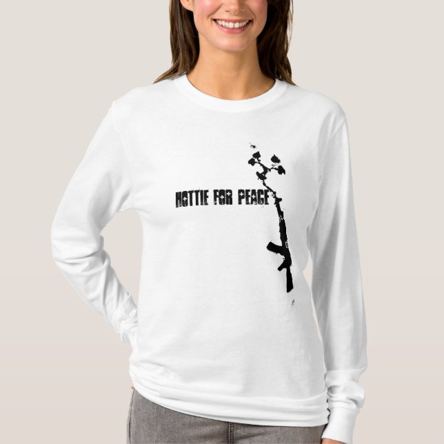 Camiseta HBA Hottie para la paz (Anverso)