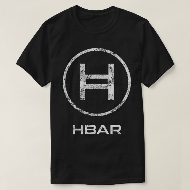 Camiseta HBAR Crypto Hedera Hashgraph Token Blockchain Gove (Diseño del anverso)