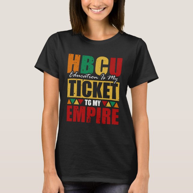 Camiseta HBCU Apparel Historical Black College HBCU 4 (Anverso)