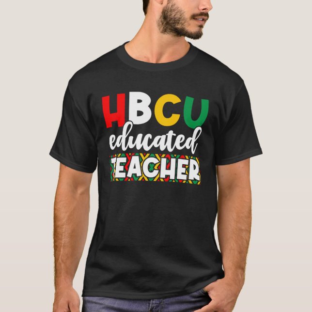 Camiseta HBCU Apparel Historical Black College HBCU Educate (Anverso)