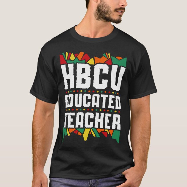 Camiseta HBCU Apparel Historical Black College HBCU Educate (Anverso)