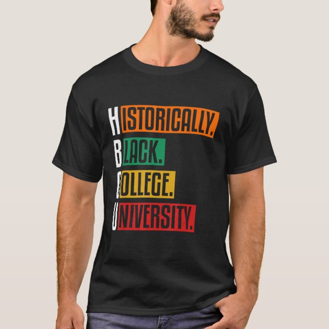 Camiseta HBCU Apparel histórico Black College HBCU (Anverso)