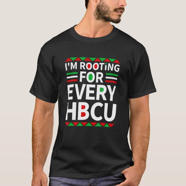Camiseta HBCU Black History Pride Histórico Black College (Anverso)