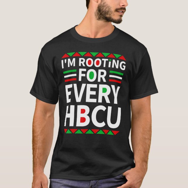 Camiseta HBCU Black History Pride Histórico Black College (Anverso)
