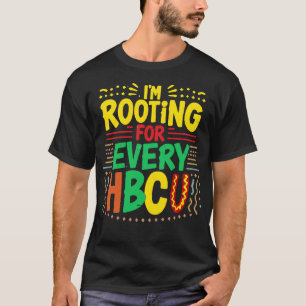 Camiseta HBCU Black History Pride Histórico Negro