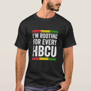Camiseta HBCU Colegio de Mes de Historia Negra Africano-Est