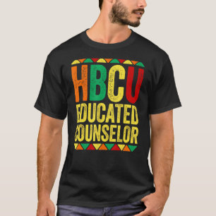 Camiseta Hbcu Consejero Educado Histórico Negro