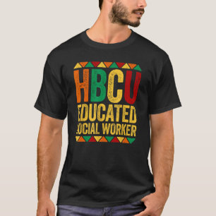Camiseta HBCU educada de los Camisas de los Trabajadores So
