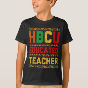 Camiseta HBCU Educado Afro Historia Colleg Negro Histórico