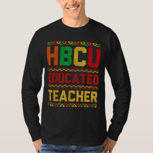 Camiseta HBCU Educado Afro Historia Colleg Negro Histórico