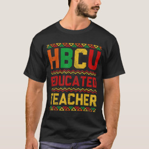Camiseta HBCU Educado Afro Historia Colleg Negro Histórico
