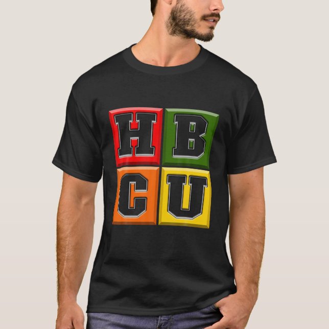 Camiseta HBCU Educado Alumni Apparel Histórico Coll Negro (Anverso)