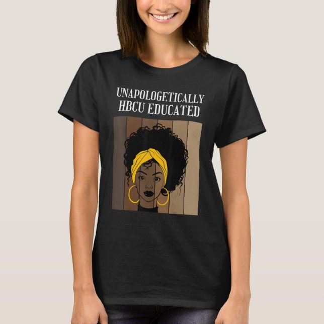 Camiseta Hbcu Educado Históricamente, Histórico Co (Anverso)