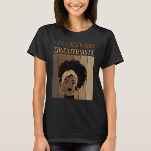 Camiseta HBCU Educado Histórico Colegios Negros Universitis