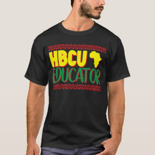 Camiseta HBCU Educator HBCU Profesor de Historia Negra