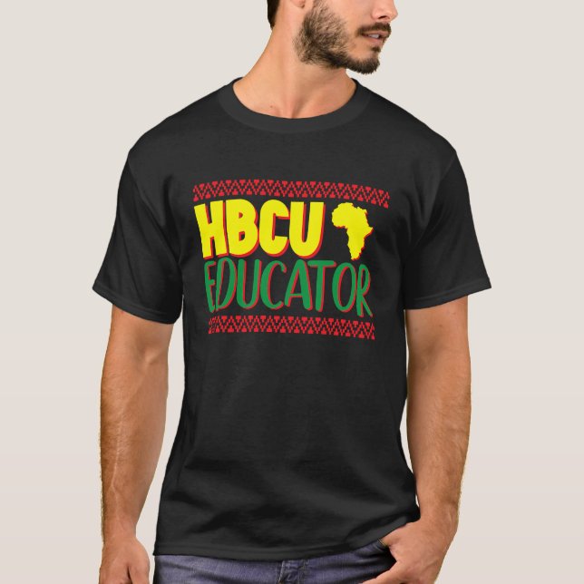 Camiseta HBCU Educator HBCU Teacher Black History Month (Anverso)