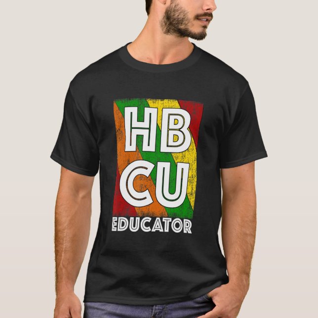 Camiseta HBCU Educator Professor Afrocentric (Anverso)
