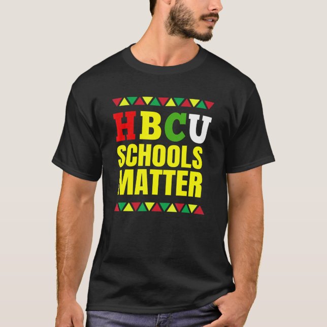 Camiseta Hbcu, estudiante universitario de Black College (Anverso)