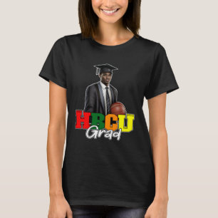 Camiseta HBCU Grad Black college Alumni Basketball Appartal