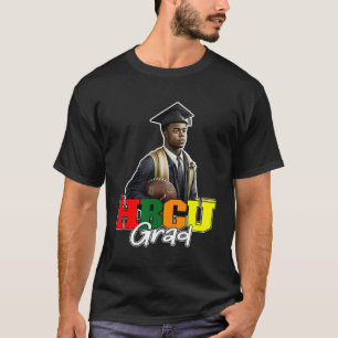 Camiseta HBCU Grad Black college Football Alumni Apparte Fo