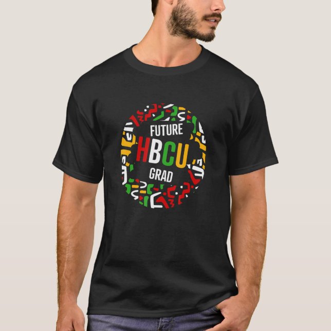 Camiseta HBCU Grad Girl Graduation Historically (Anverso)