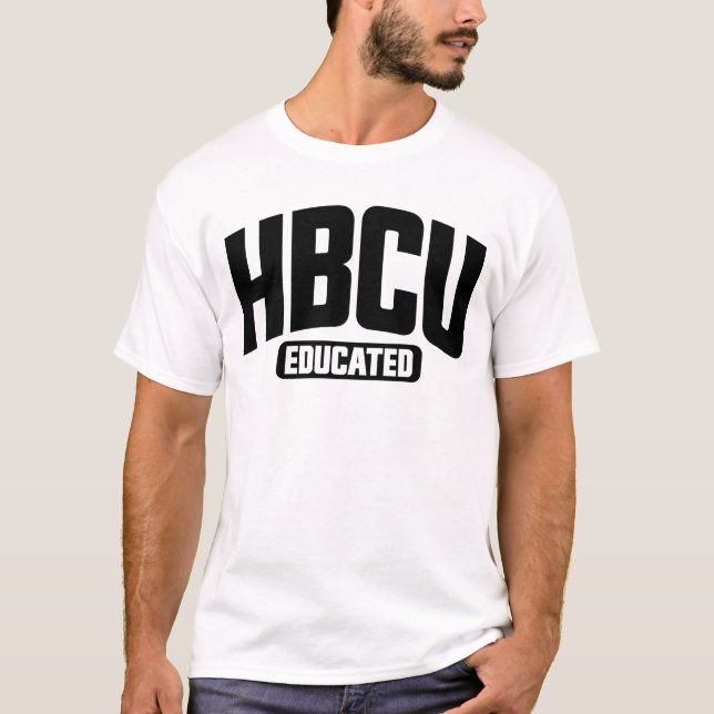 Camiseta HBCU historia negra educada HBCU (Anverso)