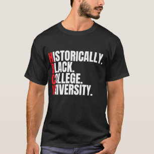 Camiseta HBCU Históricamente Black College and University M