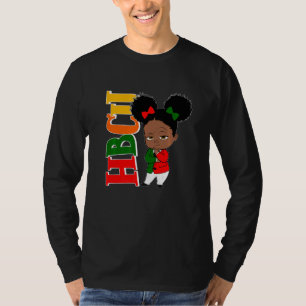 Camiseta Hbcu Históricamente Colegios y Universidades Negra