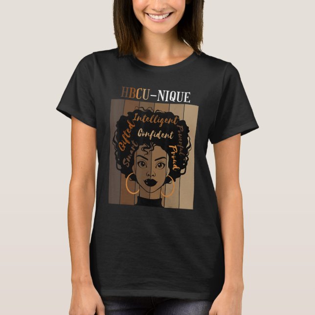 Camiseta HBCU nique Graduado Alumno Histórico Colleg Negro (Anverso)