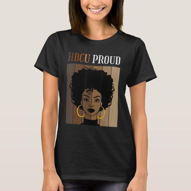 Camiseta HBCU Proud Historical Black Colleges Universities  (Anverso)