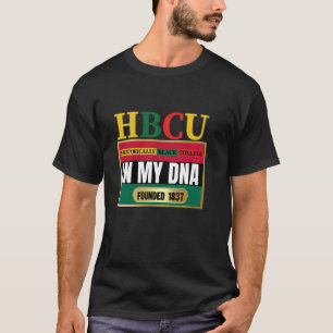 Camiseta HBCU, Recuerdo, Rojo Académico, HBCU Negro y Verde