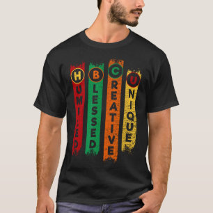 Camiseta Hbcu se humilde bendición creativa y única univers